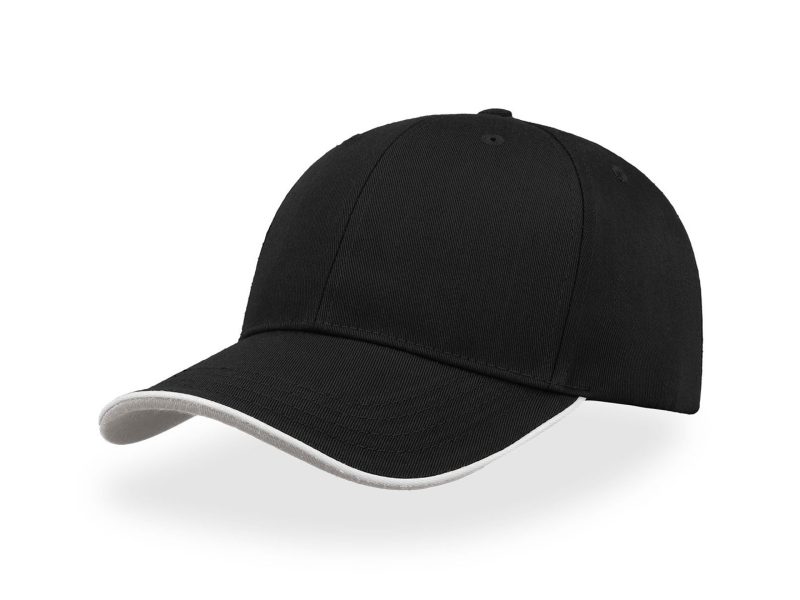 cappellino nero ZOOM PIPING SANDWICH