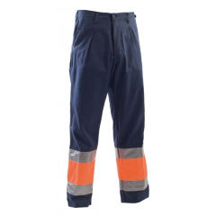 Pantaloni da lavoro bicolore Alta Visibilità - COD: STB02125