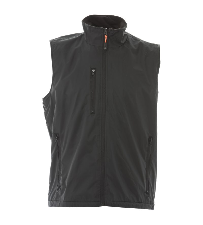 Gilet invernale uomo personalizzabile JRC Bilbao - nero