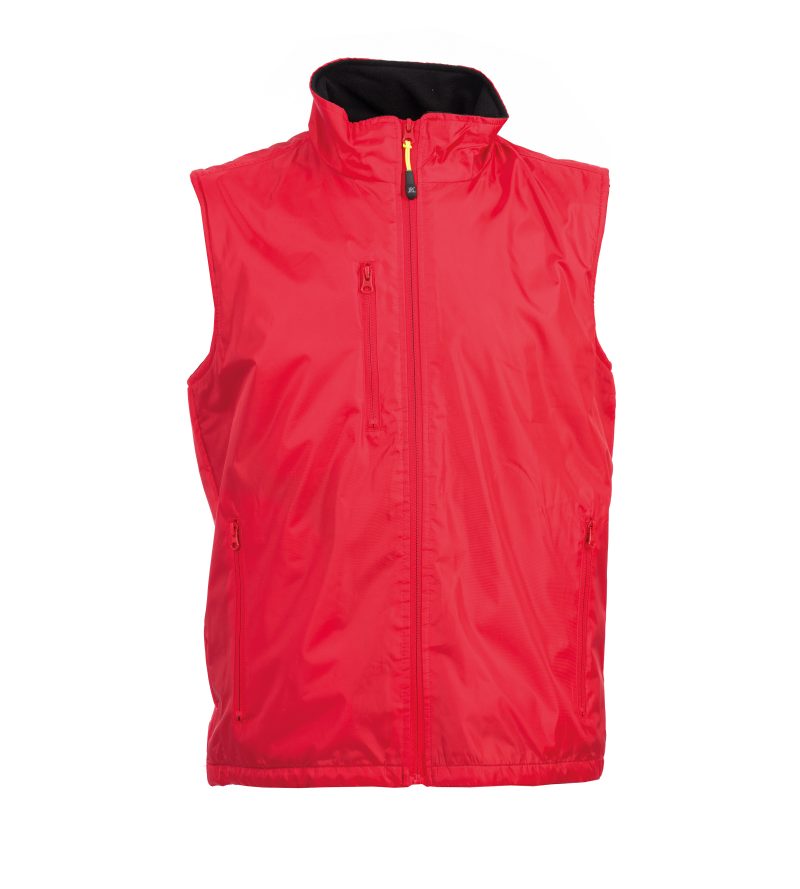 Gilet invernale uomo personalizzabile JRC Bilbao - rosso