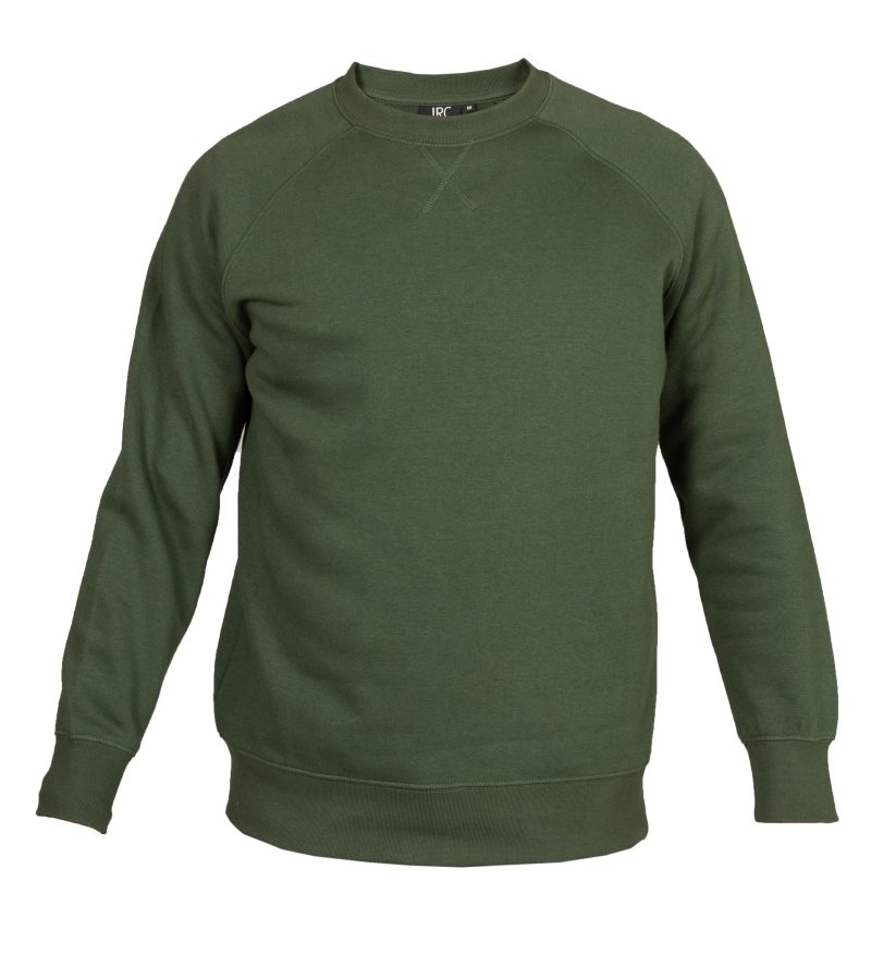 Felpa uomo personalizzabile JRC New Cuba - verde militare