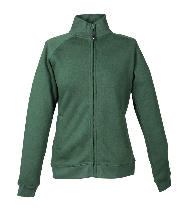 Felpa donna personalizzabile verde - JRC Malesia Lady