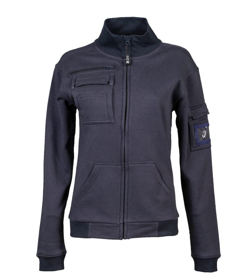 Felpa donna personalizzabile navy - New Italy Lady