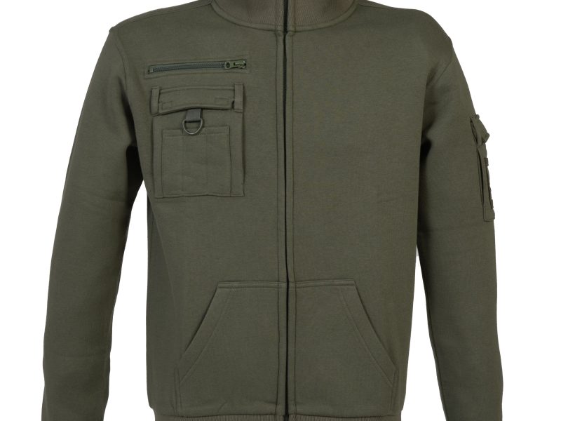 Felpa uomo new Italy - verde militare