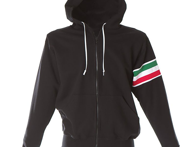 Felpa uomo personalizzabile JRC Verona - nero