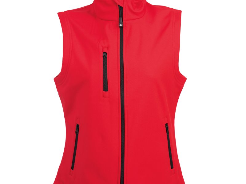 Gilet donna personalizzabile rosso - JRC Tarvisio Lady