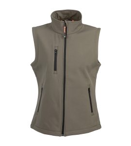 Gilet donna personalizzabile verde militare - JRC Tarvisio Lady