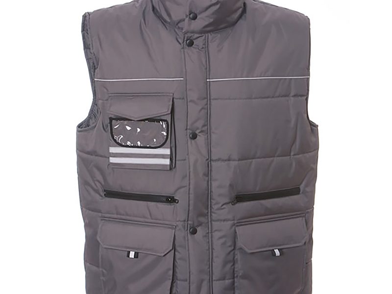 Gilet invernale uomo personalizzabile JRC Holland - grigio