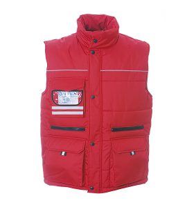 Gilet invernale uomo personalizzabile JRC Holland - rosso