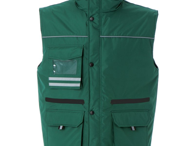 Gilet invernale uomo personalizzabile JRC Holland - verde