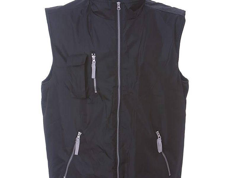 Gilet invernale uomo personalizzabile JRC Portugal - nero