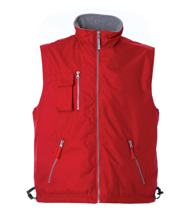 Gilet invernale uomo personalizzabile JRC Portugal - rosso