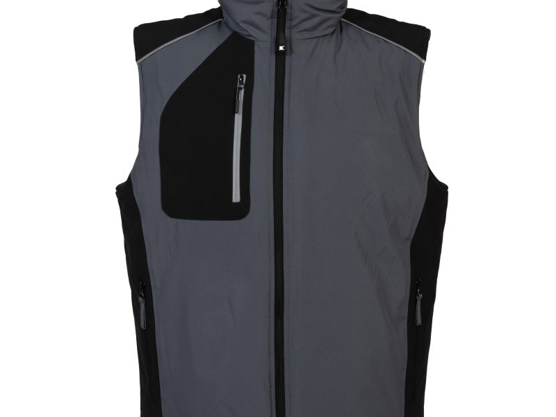 Gilet invernale uomo personalizzabile JRC Rotterdam - grigio