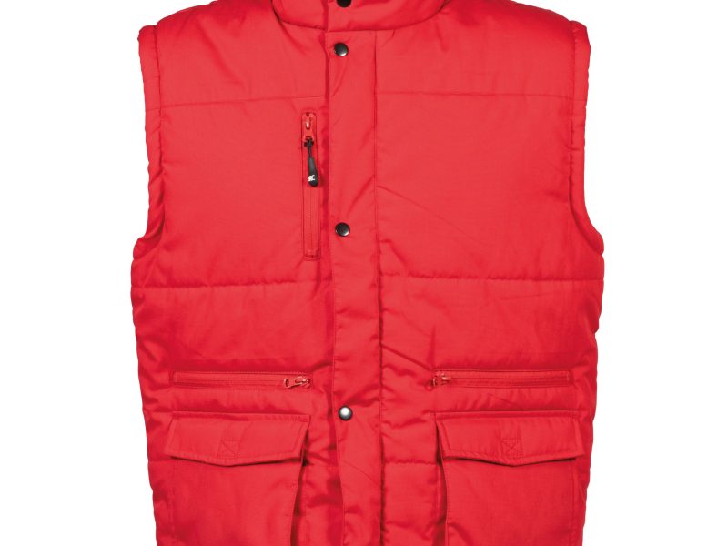 Gilet invernale uomo personalizzabile JRC Spain - rosso