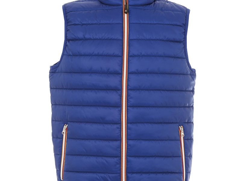 Gilet invernale uomo personalizzabile JRC Worms -blu