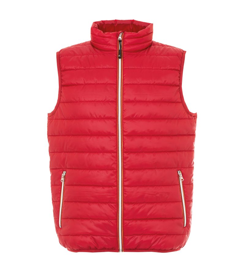 Gilet invernale uomo personalizzabile JRC Worms - rosso