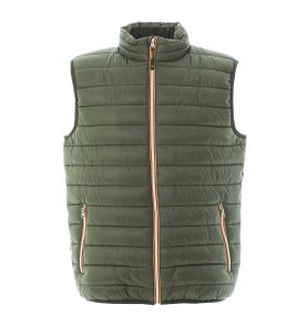 Gilet invernale uomo personalizzabile JRC Worms - verde