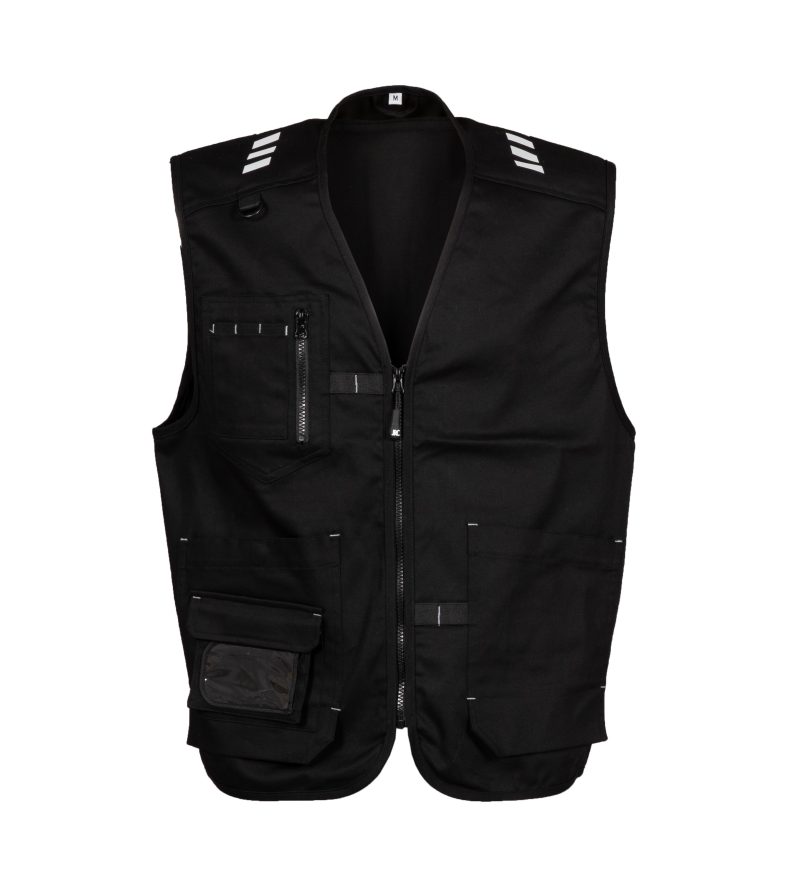 Gilet uomo personalizzabile JRC Kenia - nero