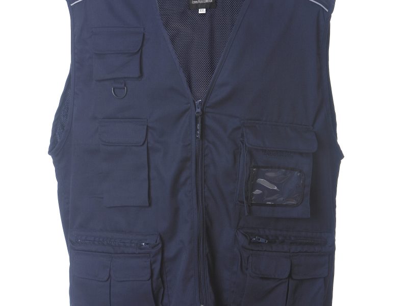 Gilet uomo personalizzabile JRC New Safari - navy