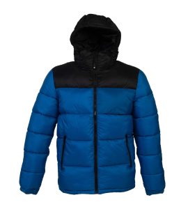 Giubbotto invernale impermeabile uomo JRC Siberia - blu e nero