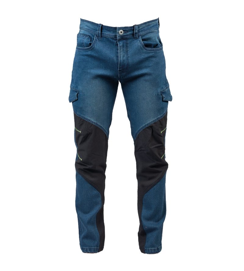 Jeans tecnico multitasche blu - JRC Austin Tech