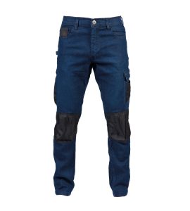 Jeans tecnico multitasche blu - JRC Denver Tech