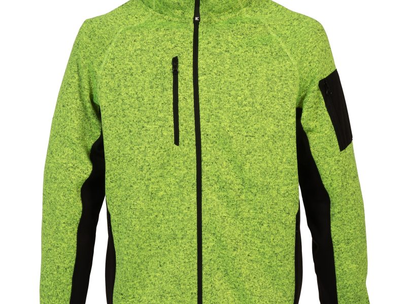 Knitted Fleece JRC Monviso Man - giallo fluo