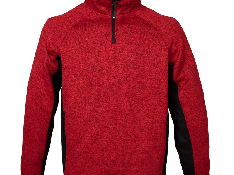 Maglia uomo Knitted Fleece JRC Maribor Man - rosso