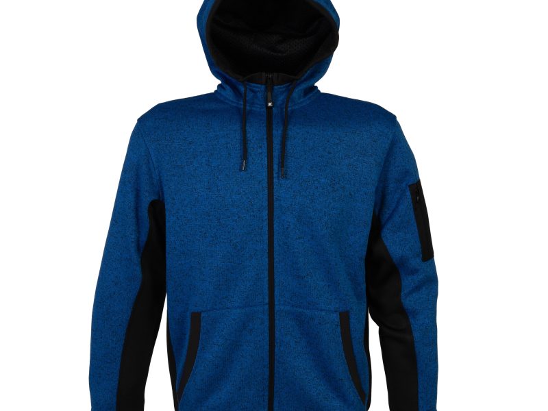 Maglia uomo Knitted Fleece JRC Quebec Man - blu