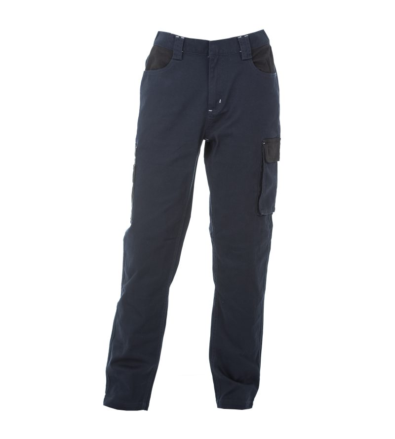 Pantalone da uomo multitasche JRC Algeri - navy