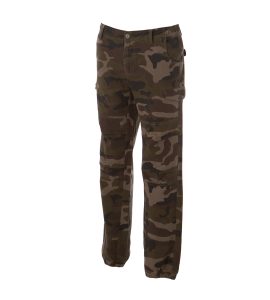 Pantalone da uomo multitasche JRC Kabul - camouflage verde