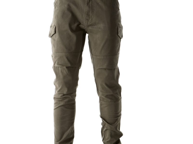 Pantalone da uomo multitasche JRC Kabul - verde militare