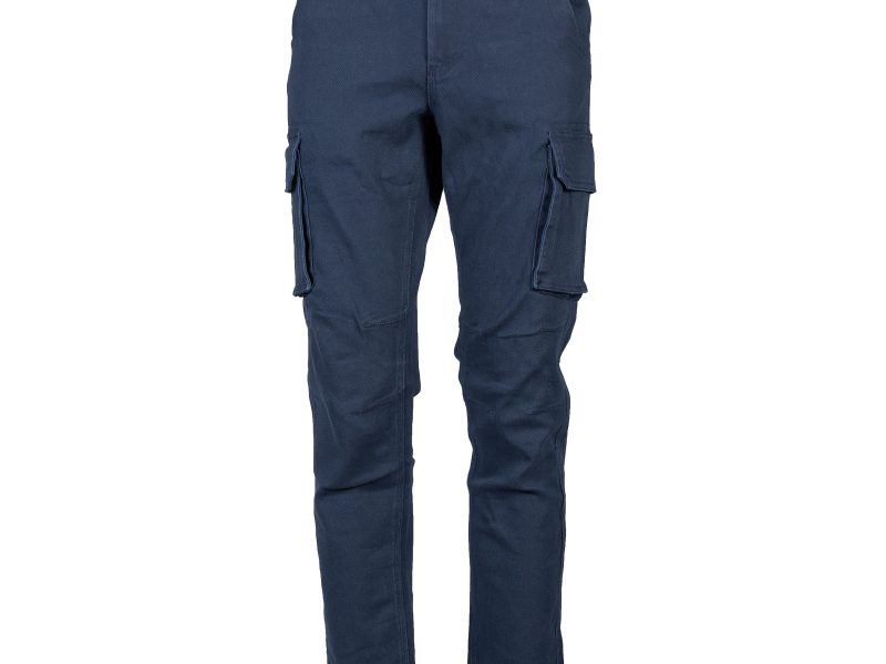 Pantalone da uomo multitasche JRC Lituania - navy