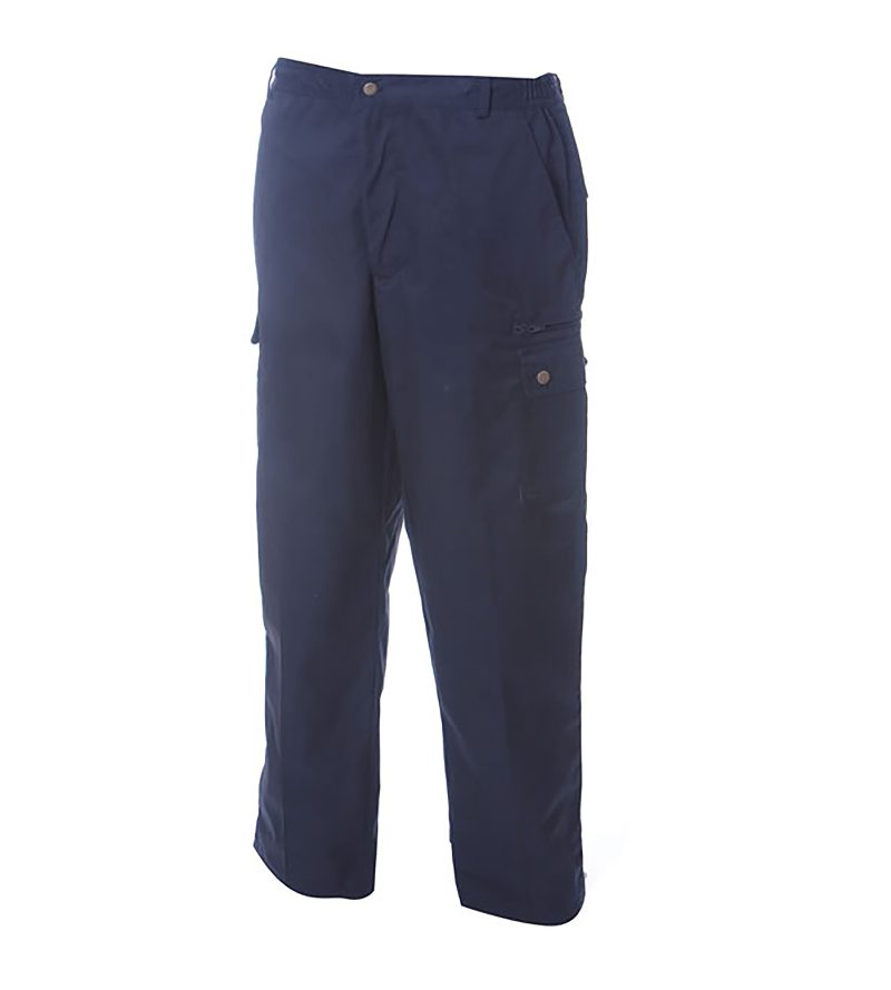 Pantalone da uomo multitasche JRC Moss - navy