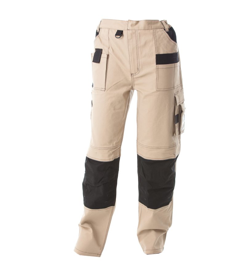 Pantalone da uomo multitasche JRC Qatar - beige