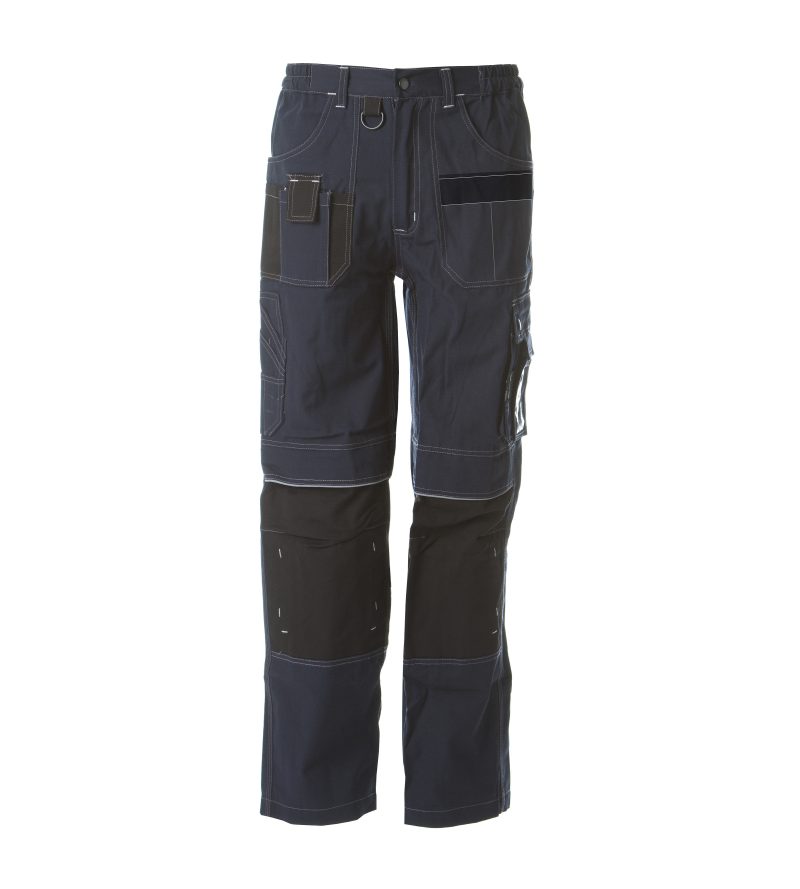 Pantalone da uomo multitasche JRC Qatar - navy