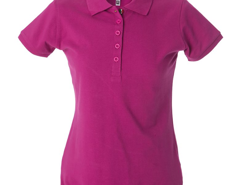 Polo donna personalizzabile fucsia - JRC Colombia Lady