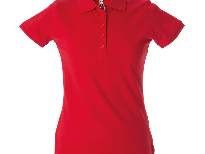 Polo donna personalizzabile rossa - JRC Colombia Lady