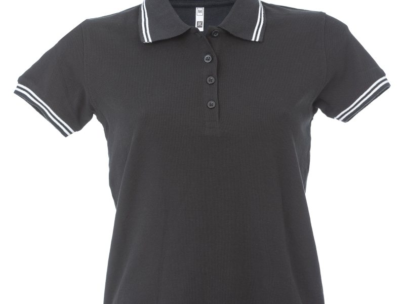 Polo donna personalizzabile navy bianca - JRC Paris Lady