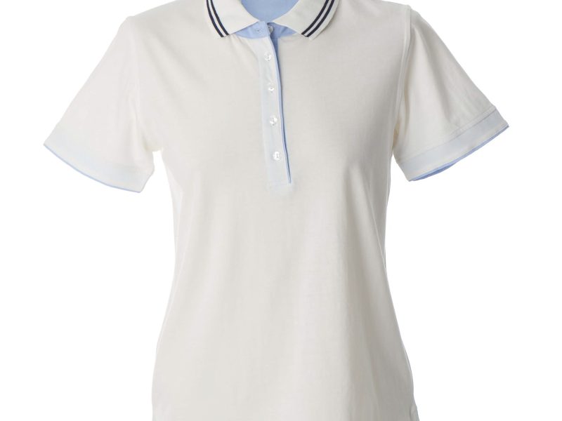 Polo donna personalizzabile bianca - JRC Rodi Lady