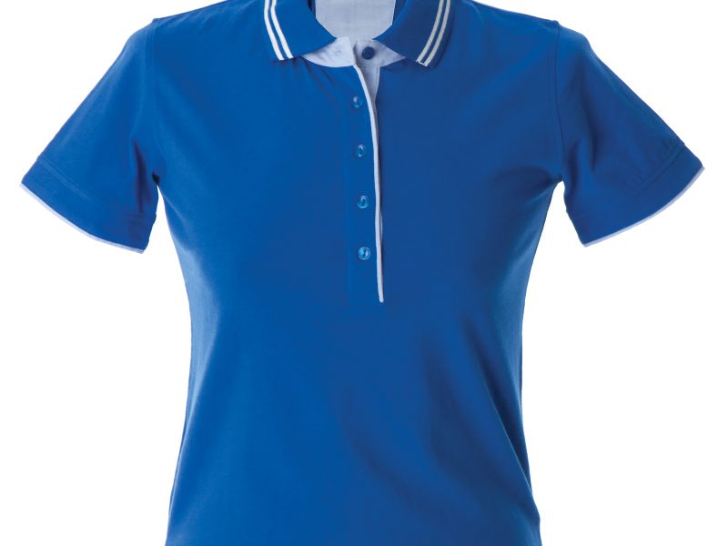 Polo donna personalizzabile blu - JRC Rodi Lady