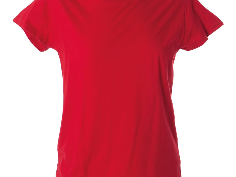 T-Shirt donna personalizzabile rossa JRC Argentina Lady