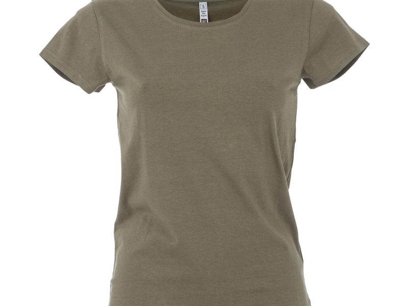 T-Shirt donna personalizzabile verde militare JRC Argentina Lady