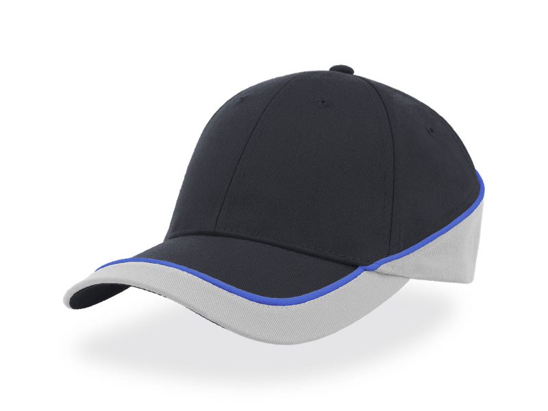 berretto bicolor navy e bianco - RACING