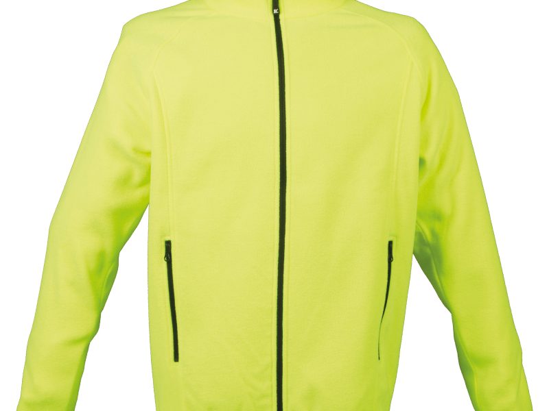 Felpa in pile personalizzabile JRC Pile Metz Man - giallo fluo