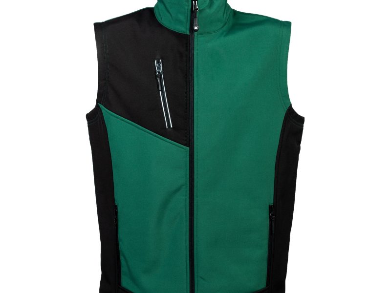 Gilet rosso in soft verde da uomo - JRC Monterosa