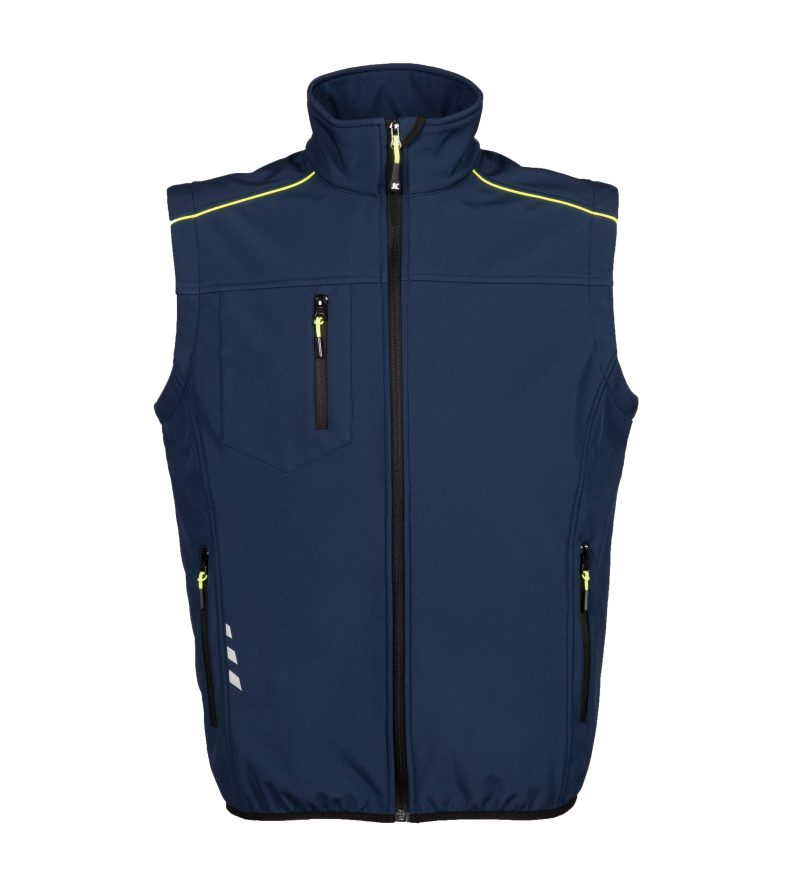 Gilet in softsheel da uomo JRC Pinzolo - navy