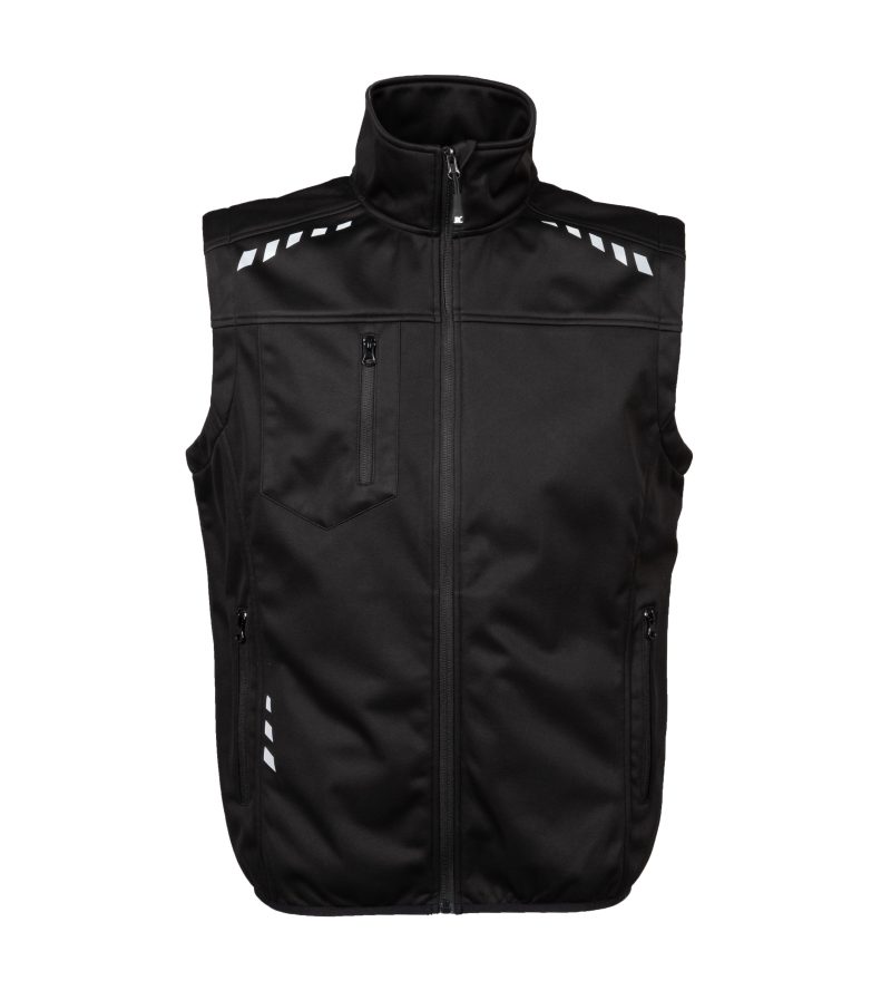 Gilet in softsheel da uomo JRC Trieste - nero