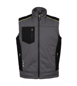 Gilet softsheel da uomo JRC Bormio - grigio