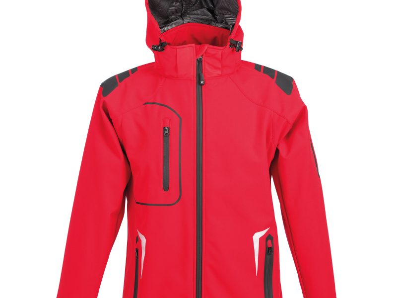 Giubbino in softsheel da uomo JRC Artic Man - rosso